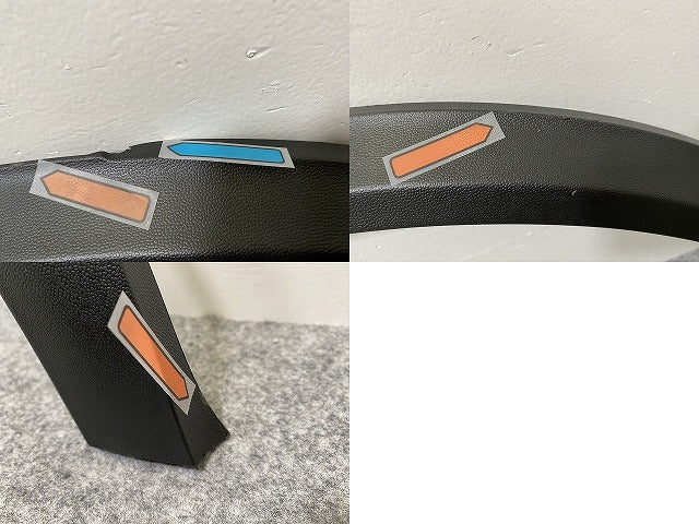 新品!GLCクラス X253・C253 純正 右リアクォーター フェンダーアーチモール/オーバーフェンダー A 253 880 88 03 A2538808803 素地(144358)