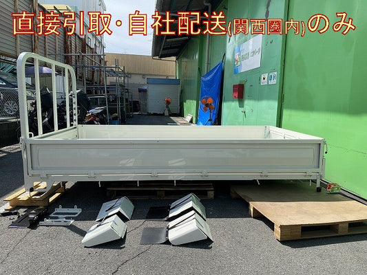 新車取り外し!ダイナ/トヨエース/デュトロ 平成23年7月? 標準車 1.5t 純正 リア 荷台/ボディ 関西自社配送 ホワイト トヨタ(144366)
