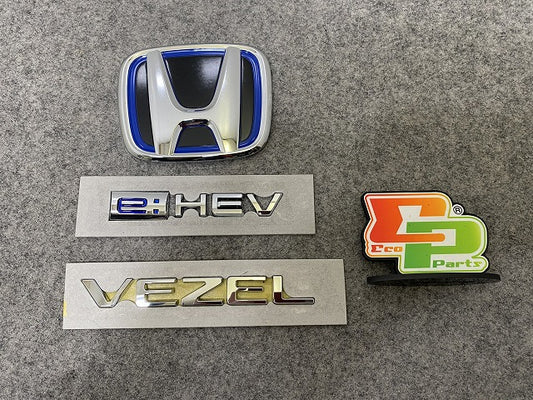 新車取り外し!ヴェゼル/VEZEL e:HEV RV3/RV4/RV5/RV6 純正  エンブレム/オーナメント 75701-TWA-A000 メッキ ホンダ(144381)