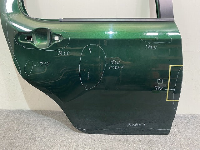 パッソ/ブーン M700A/M710A/M700S/M710S 純正 右 リアドア バイザー付 ダークエメラルドマイカ G58 トヨタ(144406)