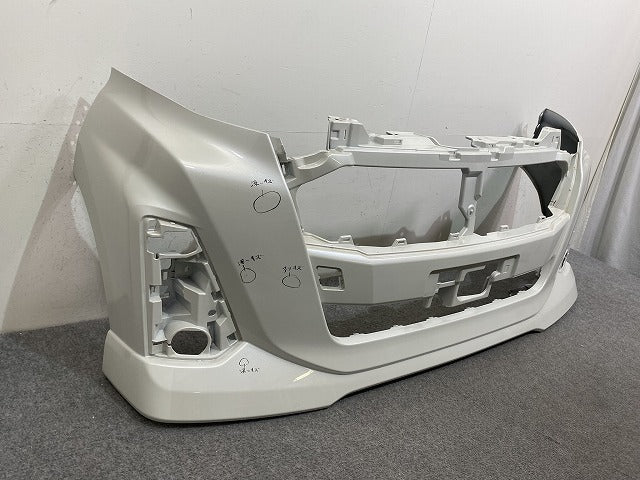 ルーミー/トール/カスタム/後期/ジャスティ ベースグレード M900A/S/M910A/S 純正 フロント バンパー 52119-B1450 パールホワイト (144417)