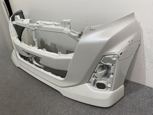 ルーミー/トール/カスタム/後期/ジャスティ ベースグレード M900A/S/M910A/S 純正 フロント バンパー 52119-B1450 パールホワイト (144417)