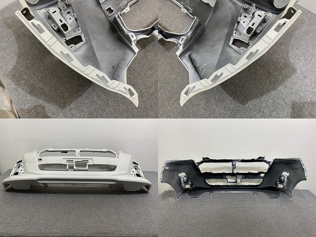 ルーミー/トール/カスタム/後期/ジャスティ ベースグレード M900A/S/M910A/S 純正 フロント バンパー 52119-B1450 パールホワイト (144417)