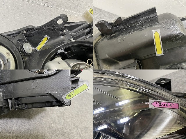 プリウス ZVW30 純正 後期 右 ヘッドライト/ランプ キセノン HID バラスト レベライザー AFS無 刻印モ KOITO 47-52 トヨタ(144423)