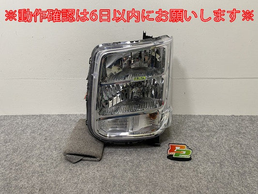 エブリィ ワゴン/クリッパー NV100/スクラム/タウンボックス DA17W/DR17W/DG17W/純正 左 ヘッドライト キセノン HID LE14C6329(144444)