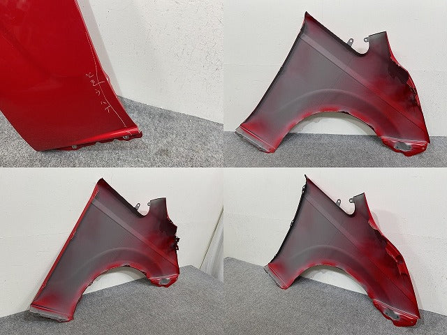 スペイド 140系/NSP140/NCP141/NCP145/NSP141 純正 左 フロントフェンダー スーパーレッドⅤ 3P0 トヨタ(144446)