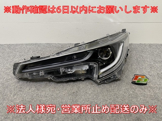 カローラ セダン/ツーリング 210系/NRE210/ZRE212/MZEA17/ZWE211/ZWE214/ZWE219/215 純正 左 ヘッドライト LED 刻印M 12-632(144447)