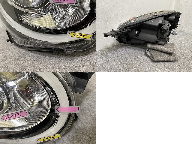 パッソ モーダ M700A/M710A 純正 右前 ヘッドライト/ランプ LED レベライザー KOITO 100-69028 81130-B1260 トヨタ(144466)
