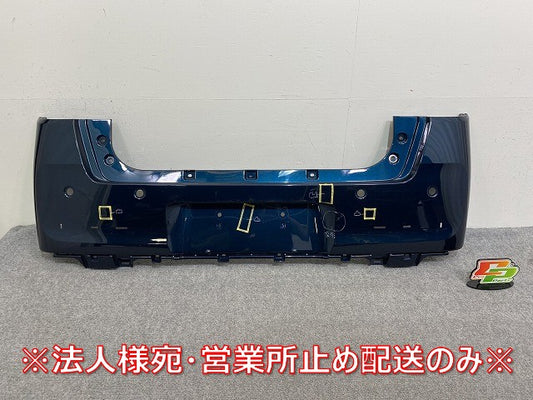 ムーヴ キャンバス/キャンパス LA850S/LA860S 純正 リア バンパー 52159-B2C50/B2C60 レーザーブルークリスタルシャイン B82(144473)