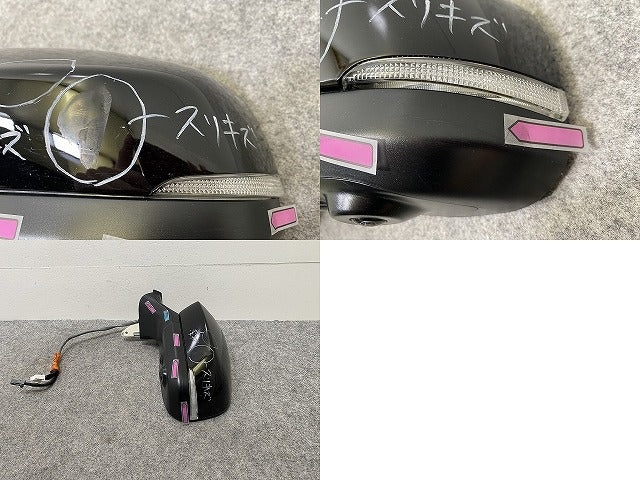 アルファード/ヴェルファイア 40系/AGH40/45 TAHA40W/45W/AAHH40W/45W 左 ドアミラー 17線 ウインカー付 Murakami K522/26-245(144475)