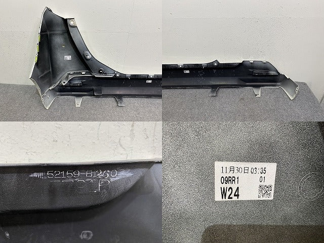 ルーミー/タンク/トール/ジャスティ カスタム M900A/M910A/M900S/M910S/M900F 純正 リアバンパー 52159-B1260 パールホワイトIII (144490)