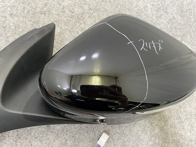ノート/NOTE E12/NE12 e-POWER/HE12/SNE12 純正 左 ドアミラー 7線 ウインカーカメラ付 Murakami G579/G531 ブラック ソリッド(144516)