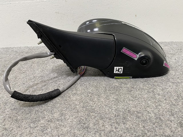 ノート/NOTE E12/NE12 e-POWER/HE12/SNE12 純正 左 ドアミラー 7線 ウインカーカメラ付 Murakami G579/G531 ブラック ソリッド(144516)