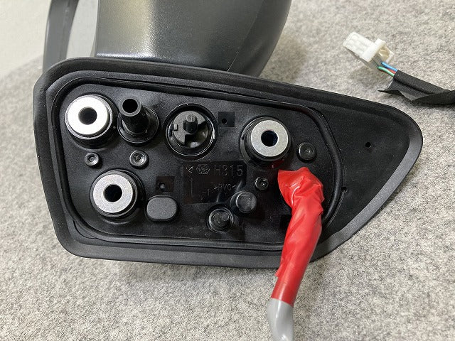ムーヴ/ステラ LA150S/LA160S/LA150F/LA160F 純正 左 ドアミラー 5線 Murakami J104 ブラックマイカメタリック X07 ダイハツ(144530)