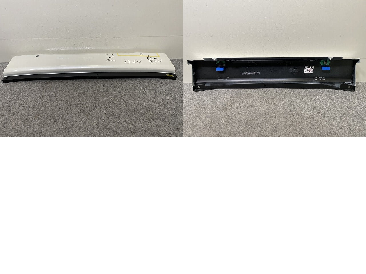 ヴォクシー/ノア/ウェルキャブ 90系/ZWR90W/ZWR95W/MZRA90W/MZRA95W 純正 リア バンパー/センター 52159-V1070/80 ホワイトパール(144552)