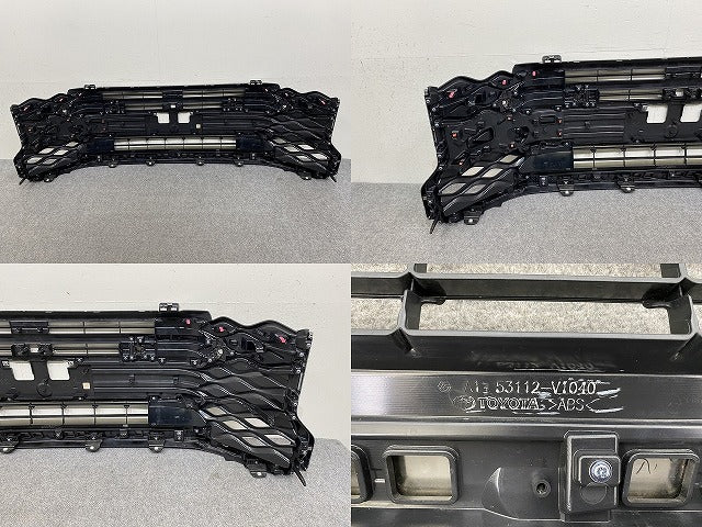 ヴォクシー VOXY 90系/ZWR90W/ZWR95W/MZRA90W/MZRA95W 純正 フロント グリル/ラジエーターグリル 53112-V1040 ガンメタ メタリック(144556)