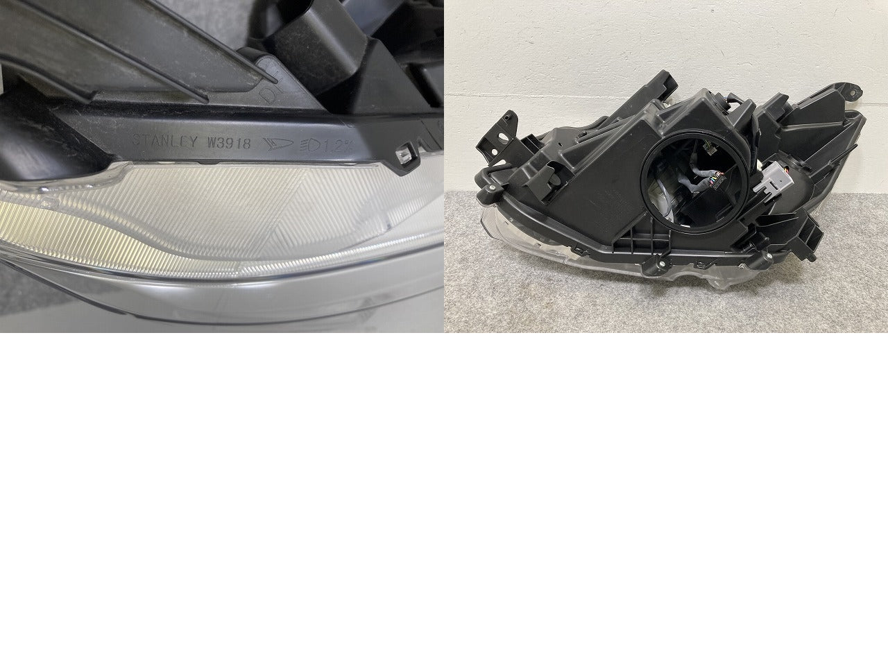 ルーミー/トール/カスタム 純正 前期 右 ヘッドライト/ランプ レベライザーLED STANLEY W3918 81130-B1220 トヨタ(144565)
