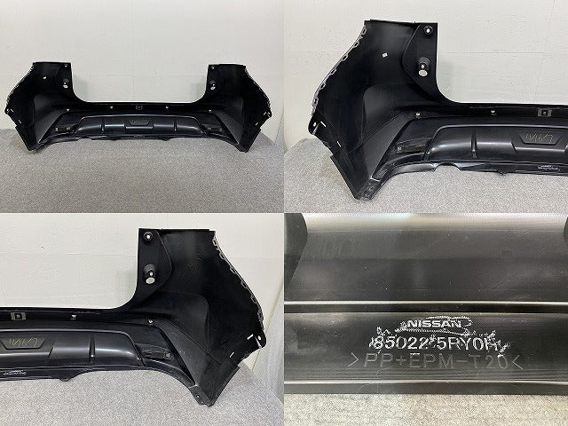 キックス/KICKS P15/RP15/SNP15 純正 リア バンパー 85022 5RY0H ナイトベールパープル GAB 日産(144574)