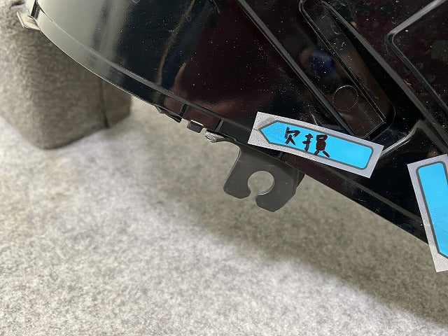 ジャンク!サクラ/SAKURA B6AW 純正 右 ヘッドライト/ランプ LED レベライザー KOITO 100-2378H 26010-7PA0A 日産(144584)