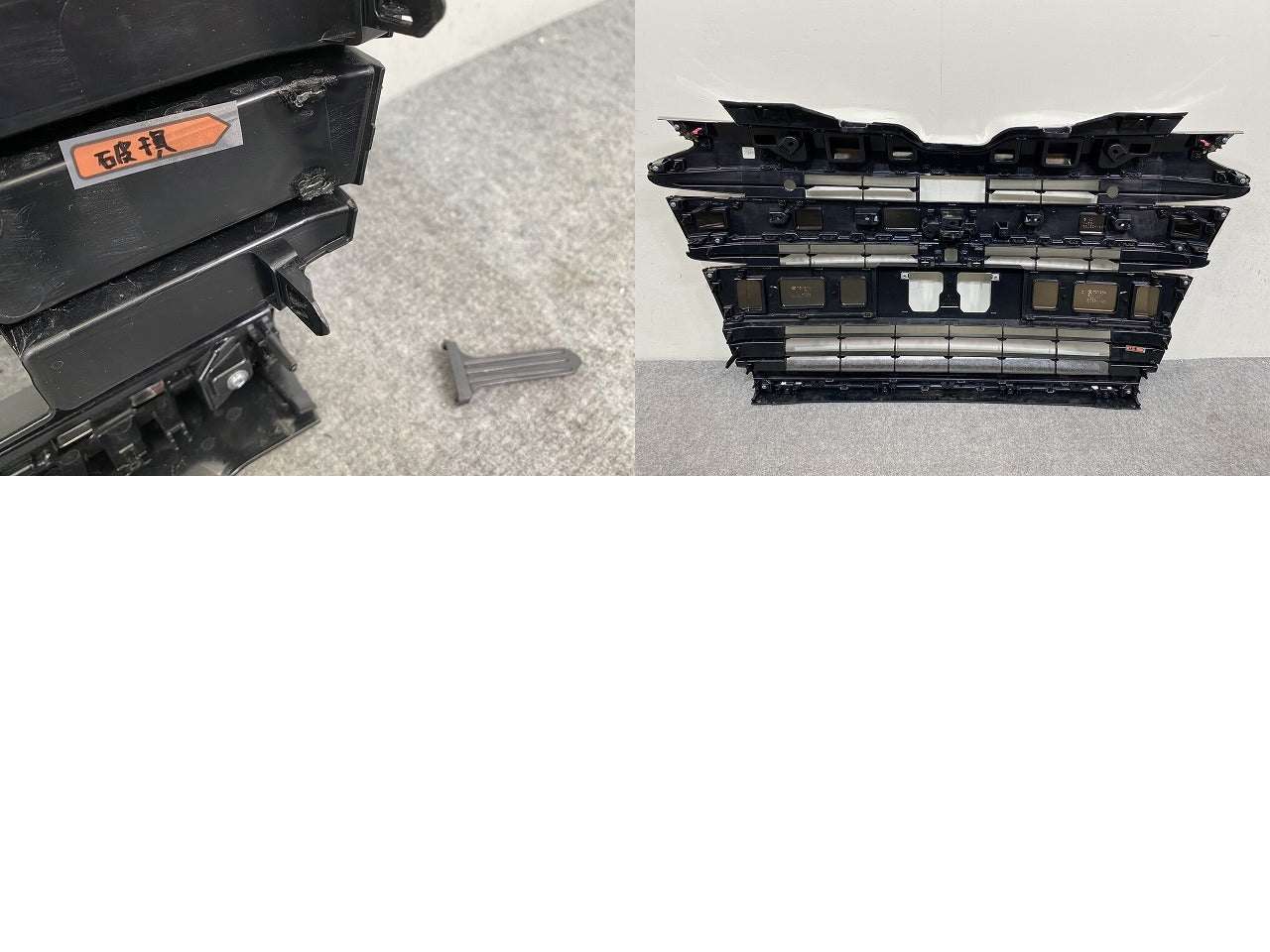 新車取り外し!ノア/NOAH S-G/S-Z 90系/MZRA90W/MZRA95W HV/ZWR90W/ZWR95W 純正 フロント グリル カメラ穴付 53111-V1020 トヨタ(144587)