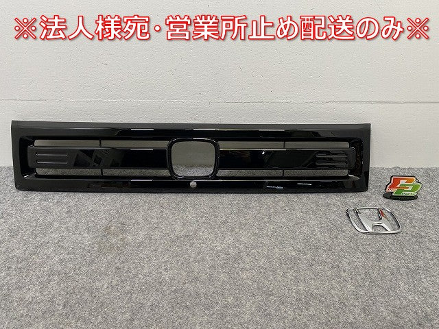 新車取り外し!N-BOX/NBOX Nボックス JOY/ジョイ JF5/JF6 純正 フロントグリル/ラジエーターグリル カメラ穴付 71201-39L ブラック(144600)