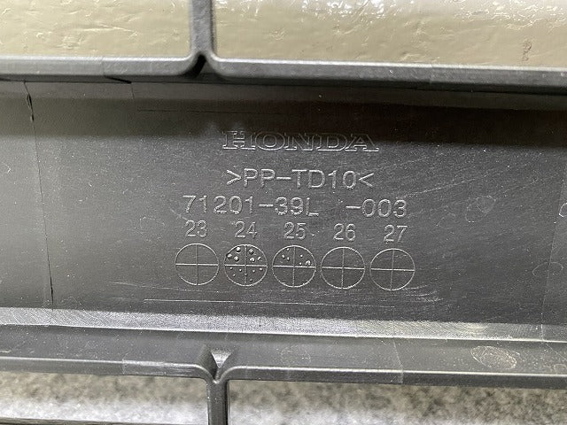 新車取り外し!N-BOX/NBOX Nボックス JOY/ジョイ JF5/JF6 純正 フロントグリル/ラジエーターグリル カメラ穴付 71201-39L ブラック(144600)