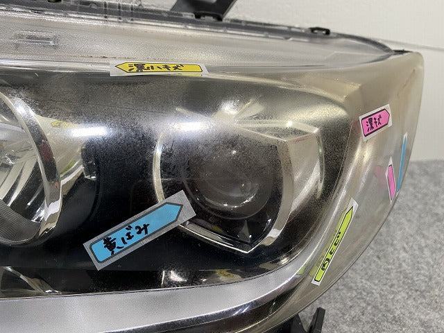 ジャンク!フィット ハイブリッド GP5/GP6 純正 左 ヘッドライト/ランプ レベライザーLED 刻印3 STANLEY W0350 ホンダ(144639)