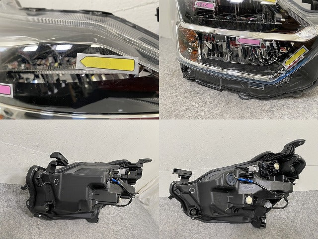 ミライース LA350S/LA360S 純正 右 ヘッドライト/ランプ レベライザーLED 刻印M KOITO 100-69042 ダイハツ(144641)