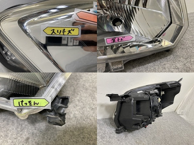 スペーシア/フレアワゴン MK32S/MK42S/MM32S/MM42S 純正 右 ヘッドライト レベライザーハロゲン 刻印N0 ICHIKOH 1870/35100-81M00(144689)