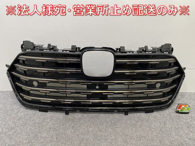 新車取り外し!オデッセイ e:HEV アブソルート ブラックエディション RC5 純正 フロントグリル/ラジエーターグリル カメラ穴付(144708)