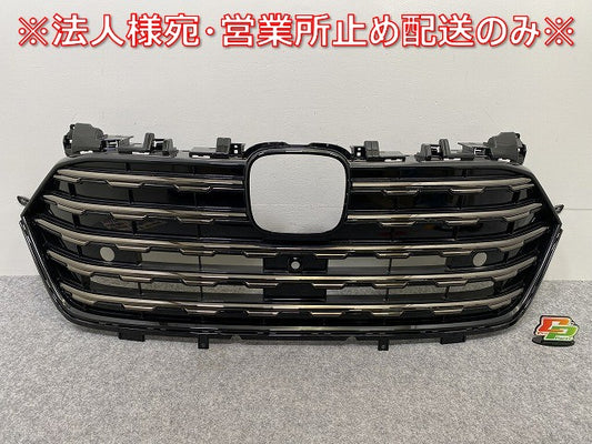 新車取り外し!オデッセイ e:HEV アブソルート ブラックエディション RC5 純正 フロントグリル/ラジエーターグリル カメラ穴付(144708)