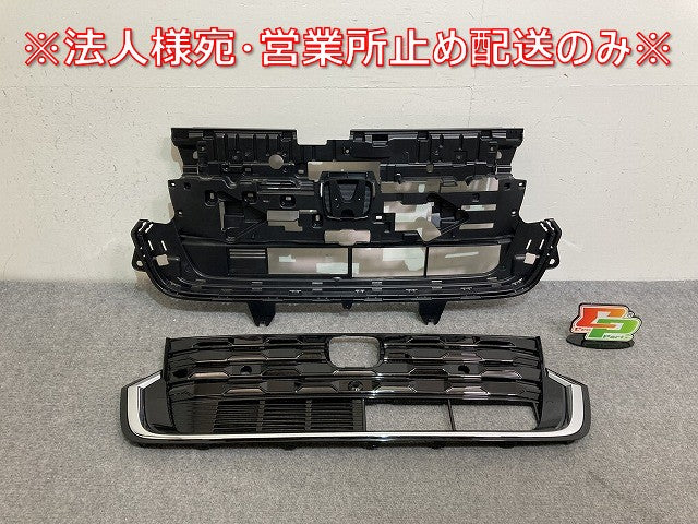 新車取外し!N-BOX/NBOX Nボックス カスタム/JF5/JF6 純正 フロントグリル/ラジエーターグリル カメラ穴付 71201-32RA-J010/N010-M1(144714)