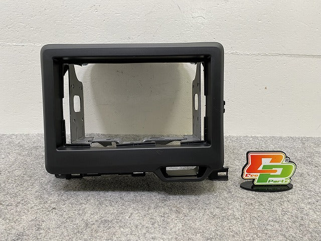 新車取り外し!N-BOX/NBOX Nボックス JF3/JF4 純正  オーディオパネル AVパネル センターパネル オーデオカバー ステー付 素地(144723)