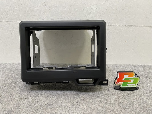 新車取り外し!N-BOX/NBOX Nボックス JF3/JF4 純正  オーディオパネル AVパネル センターパネル オーデオカバー ステー付 素地(144723)