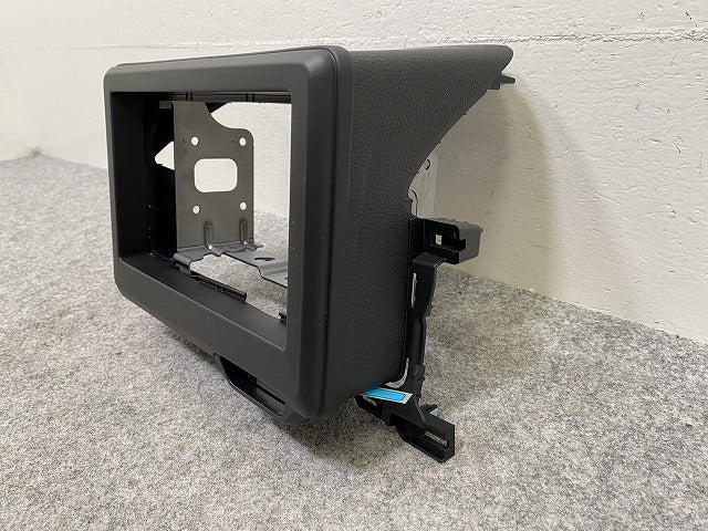 新車取り外し!N-BOX/NBOX Nボックス JF3/JF4 純正  オーディオパネル AVパネル センターパネル オーデオカバー ステー付 素地(144723)