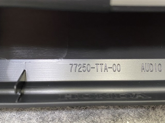 新車取り外し!N-BOX NBOX Nボックス JF3/JF4 純正  オーディオパネル 77250-TTA-00 素地 ホンダ(144751)