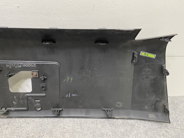 ヴォクシー VOXY ZS 80系/ZRR80W/ZRR85W 純正 前期 フロント バンパー ガーニッシュ付 53105-28050 ブラック メタリック トヨタ(144765)