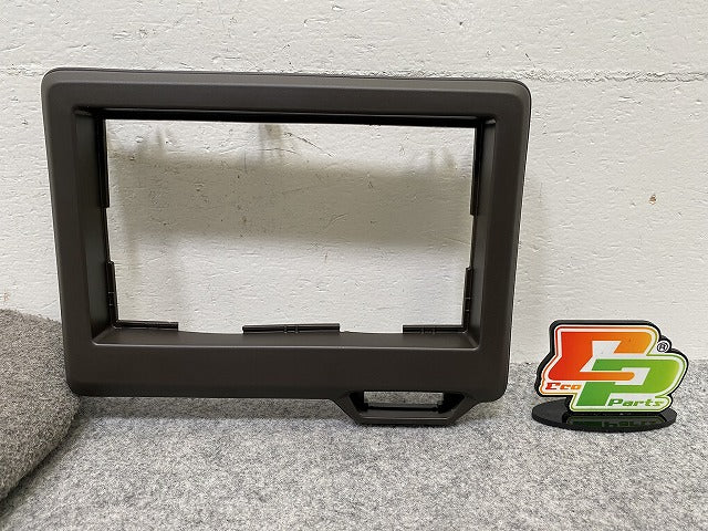 新車取り外し!N-BOX NBOX Nボックス JF3/JF4 純正  オーディオパネル ブラウン 77250-TTA-00 素地 ホンダ(144780)