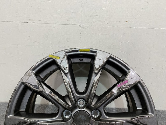 インプレッサ/スポーツ 純正 ホイール 1本のみ 17x7J/ET55/5穴 5H/PCD100/ハブ径56mm スバル(144799)