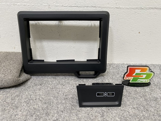 新車取り外し!N-BOX/NBOX Nボックス JF3/JF4 純正  オーディオパネル センターパネル インパネ 77250-TTA-00 素地 ホンダ(144807)