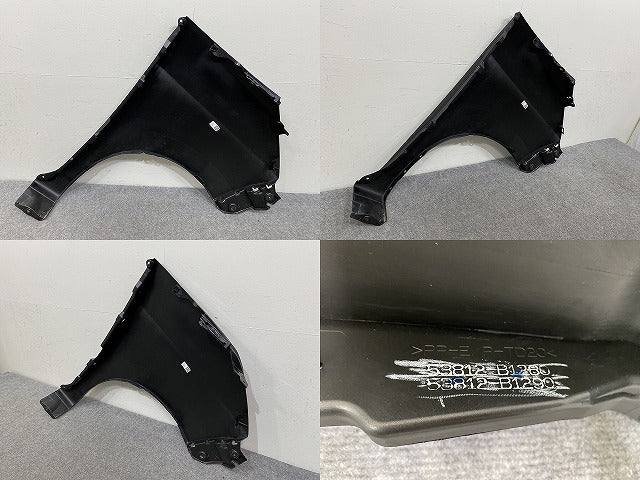 ルーミー 前期 ルーミー/トール/カスタム/ジャスティ M900A/910A/S/F 純正 左 フロント フェンダー 53812-B1280/90 ブラックマイカ(144836)