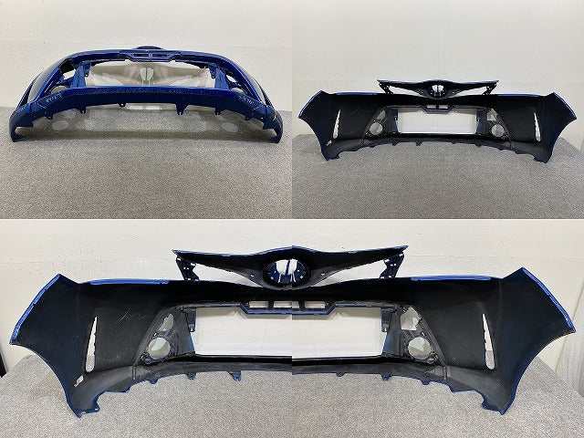 ヴィッツ 130系/KSP130/NSP130/NSP135/NCP131 純正 中期 フロントバンパー コバルトブルーメタリック 8T7 トヨタ(144868)