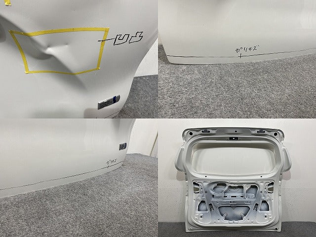 シエンタ G クエロ 170系/NSP170G/NCP175G/NHP170G 純正 リアゲート/バックドア/リアハッチ ホワイトパールクリスタルシャイン(144870)