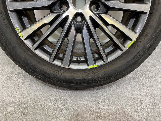 エルグランド ハイウェイスター E52 純正 タイヤホイールセット ラジアル 1本のみ 18x7.5J/ET55/5穴 5H/PCD114.3/ハブ径64mm 日産(144882)