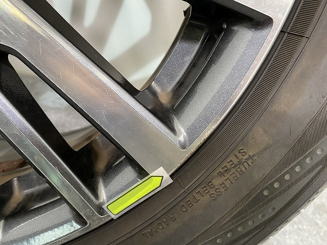 エルグランド ハイウェイスター E52 純正 タイヤホイールセット ラジアル 1本のみ 18x7.5J/ET55/5穴 5H/PCD114.3/ハブ径64mm 日産(144882)