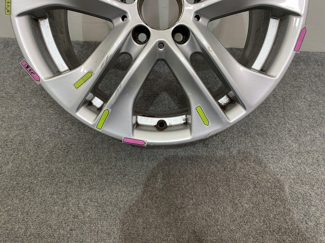 Cクラス W204 純正 ホイール 1本のみ 17x7.5J/ET47/5穴 5H/PCD112/ハブ径66mm A2044011000 メルセデスベンツ(144887)