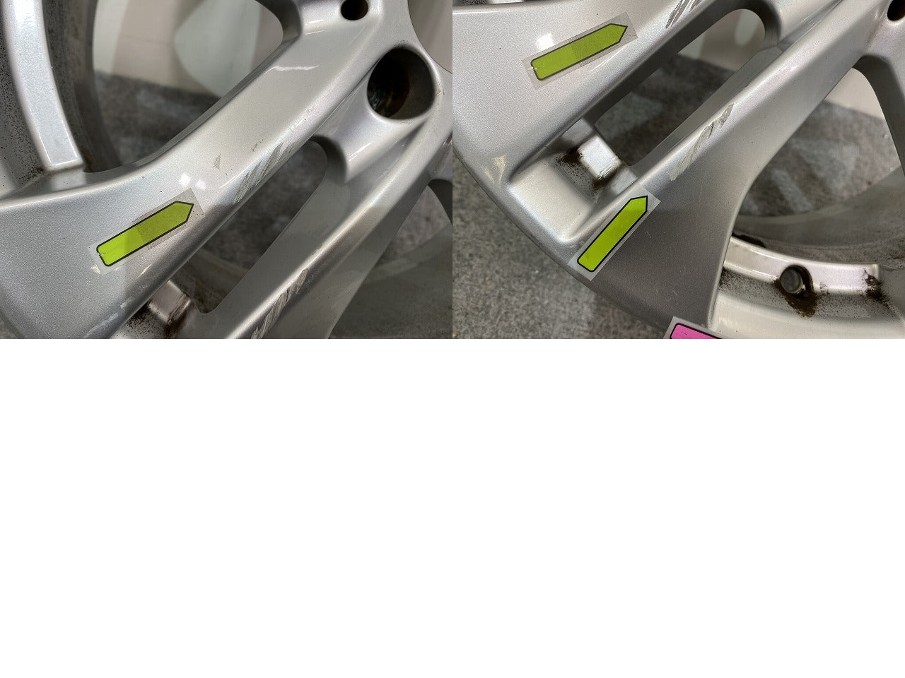 Cクラス W204 純正 ホイール 1本のみ 17x7.5J/ET47/5穴 5H/PCD112/ハブ径66mm A2044011000 メルセデスベンツ(144887)