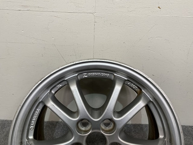 プリウス 50系/ZVW50/ZVW51/ZVW55 純正 前期 ホイール 1本のみ 15x6.5J/ET40/5穴 5H/PCD100/ハブ径54mm トヨタ(144891)