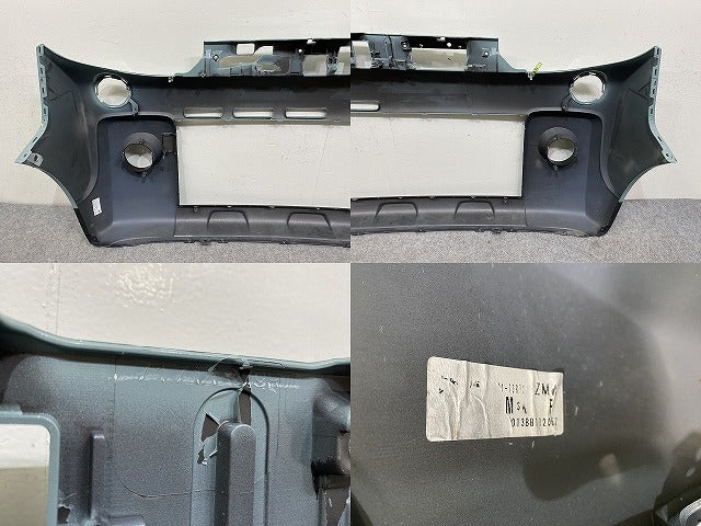 スペーシア ギア MK53S 純正 フロント バンパー 71711-79R7 オフブルーメタリック ガンメタリック2トーンルーフ DYA スズキ(144900)