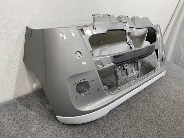 ムーヴ キャンバス/キャンパス LA850S/LA860S 10t 純正 フロントバンパー フォグカバー付 52119-B2G20 スムースグレーマイカ(144903)